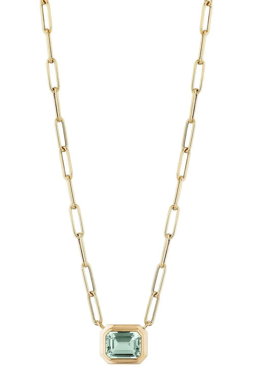 Prasiolite Manhattan Necklace Prasiolite Manhattan Necklace