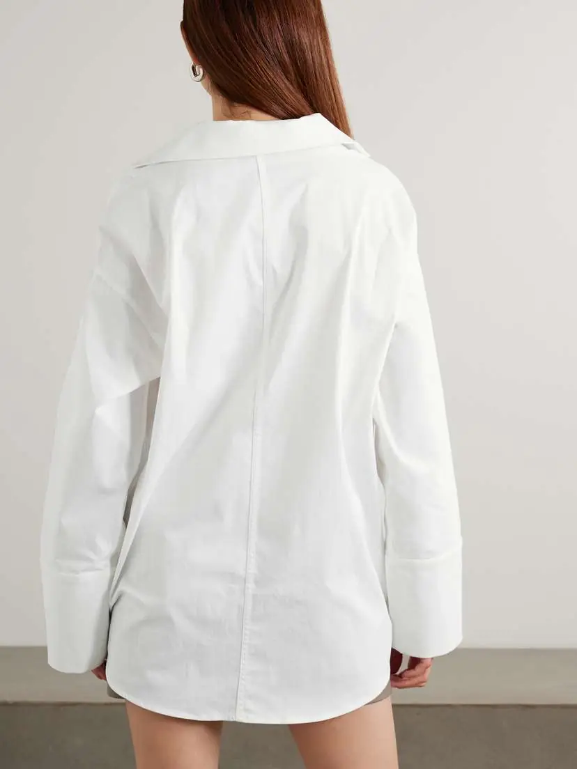 Tove Luisa Cotton-blend Poplin Shirt | Thumbnail 4