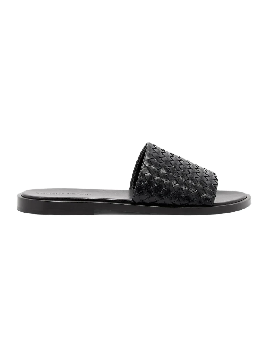 Men's Elio Intrecciato Leather Sandals Men's Elio Intrecciato Leather Sandals