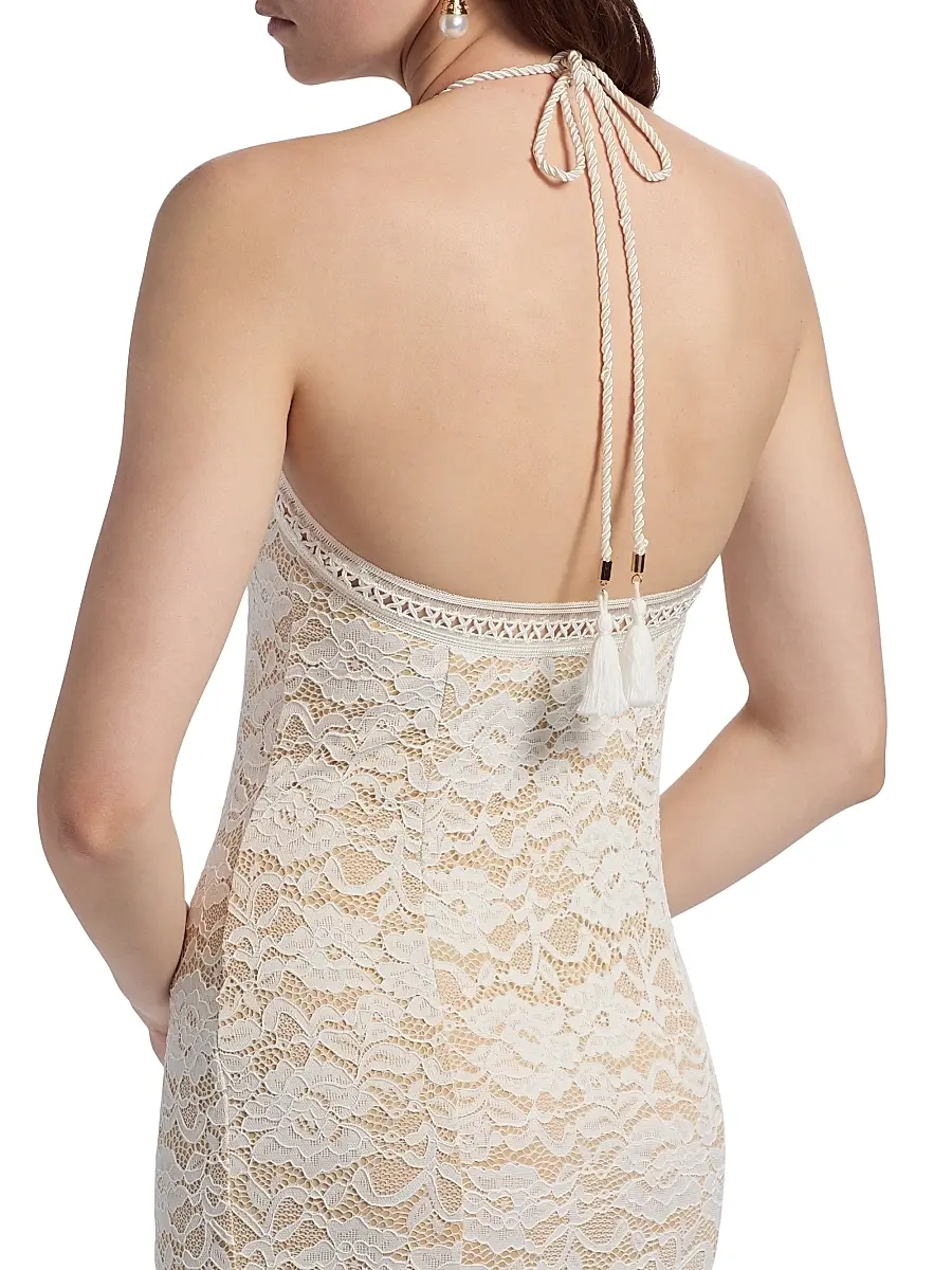 Generation Love Women's Garcia Lace Halterneck Maxi Dress | Thumbnail 6 Generation Love Women's Garcia Lace Halterneck Maxi Dress | Thumbnail 6