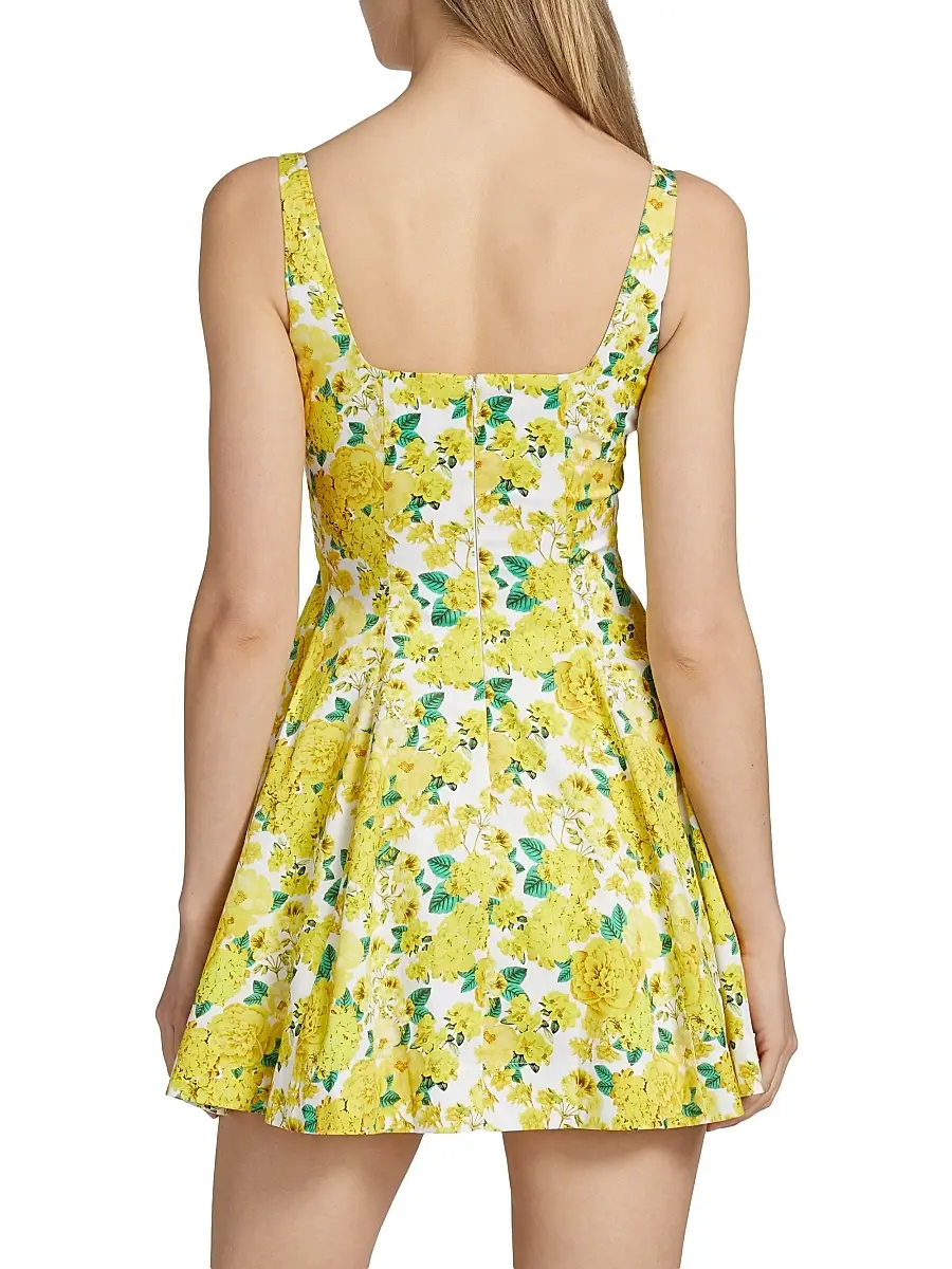 Generation Love Women's Courtney Floral Poplin Minidress | Thumbnail 5 Generation Love Women's Courtney Floral Poplin Minidress | Thumbnail 5