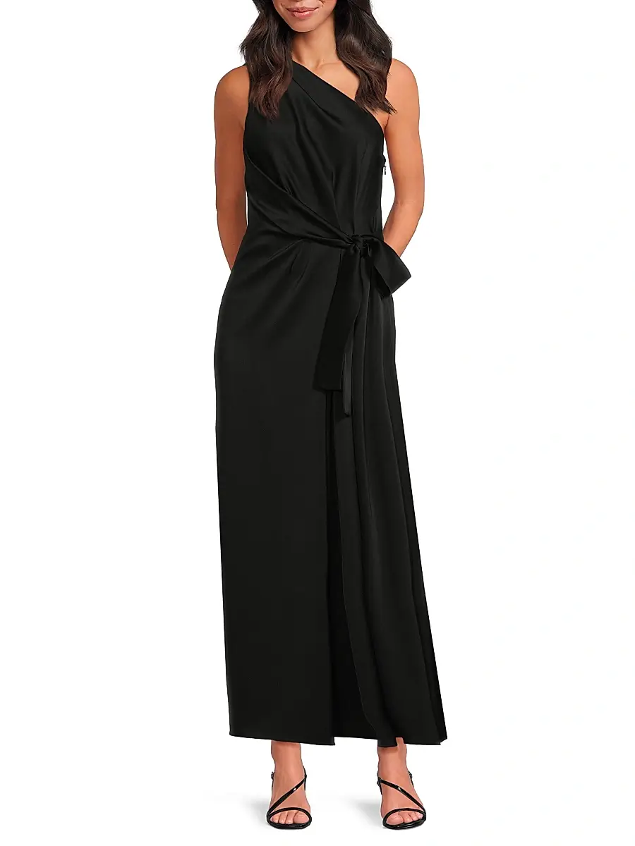 Ungaro Women's Genna One-Shoulder Cocktail Dress | Thumbnail 2 Ungaro Women's Genna One-Shoulder Cocktail Dress | Thumbnail 2
