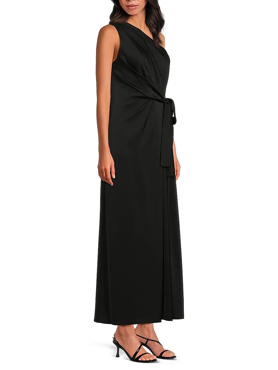 Ungaro Women's Genna One-Shoulder Cocktail Dress | Thumbnail 4 Ungaro Women's Genna One-Shoulder Cocktail Dress | Thumbnail 4