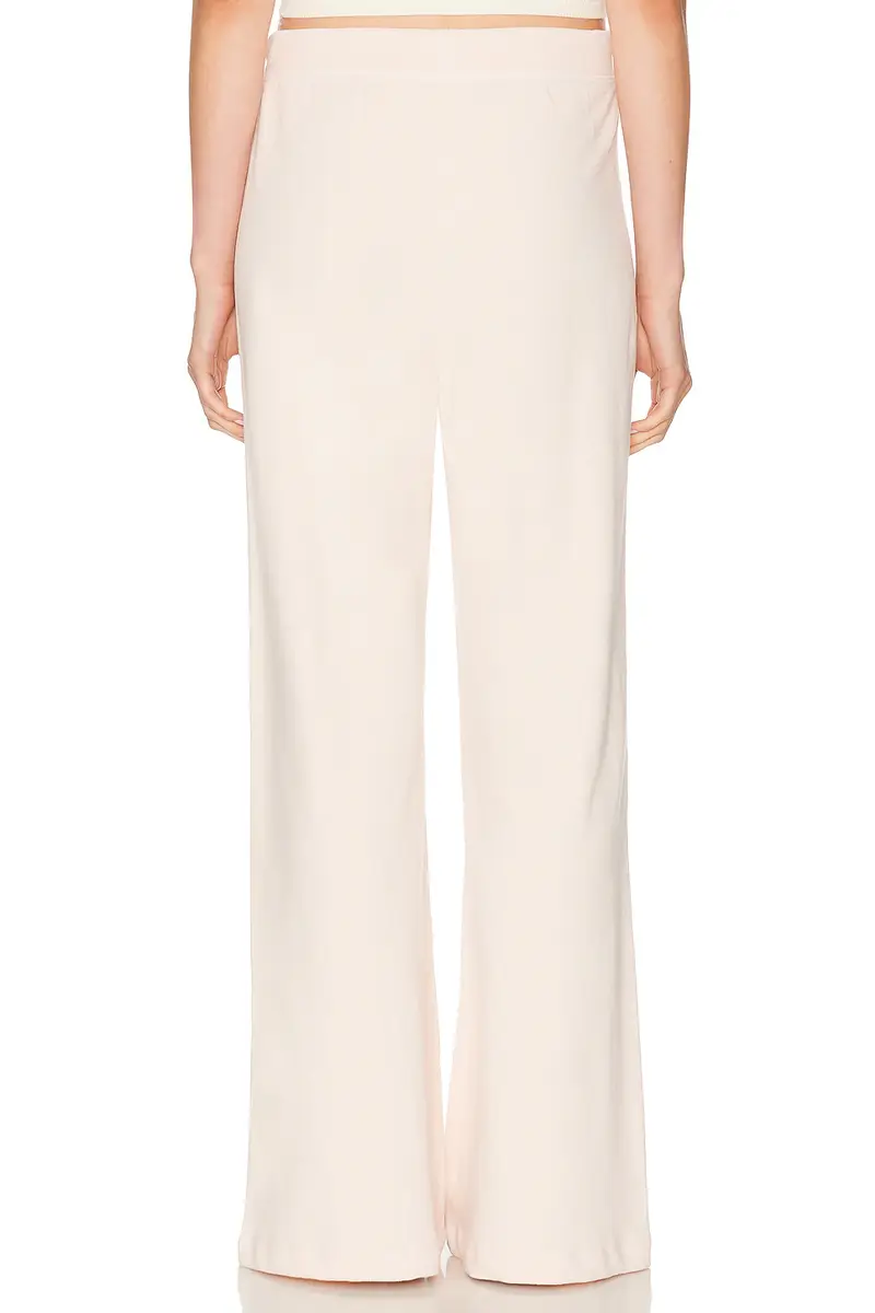 ÉTERNE Drawstring Lightweight French Terry Wide Leg Sweatpant | Thumbnail 6