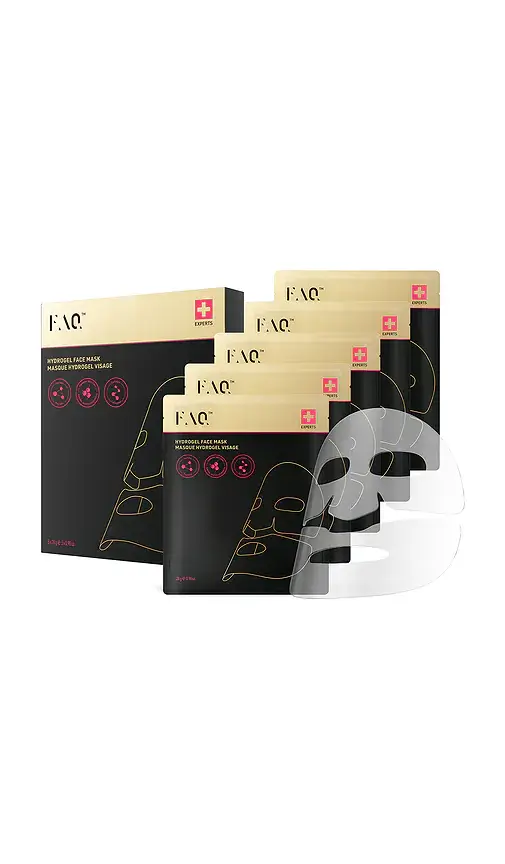 FOREO FAQ Hydrogel Face Mask 5 Pack | Image 1 FOREO FAQ Hydrogel Face Mask 5 Pack | Image 1