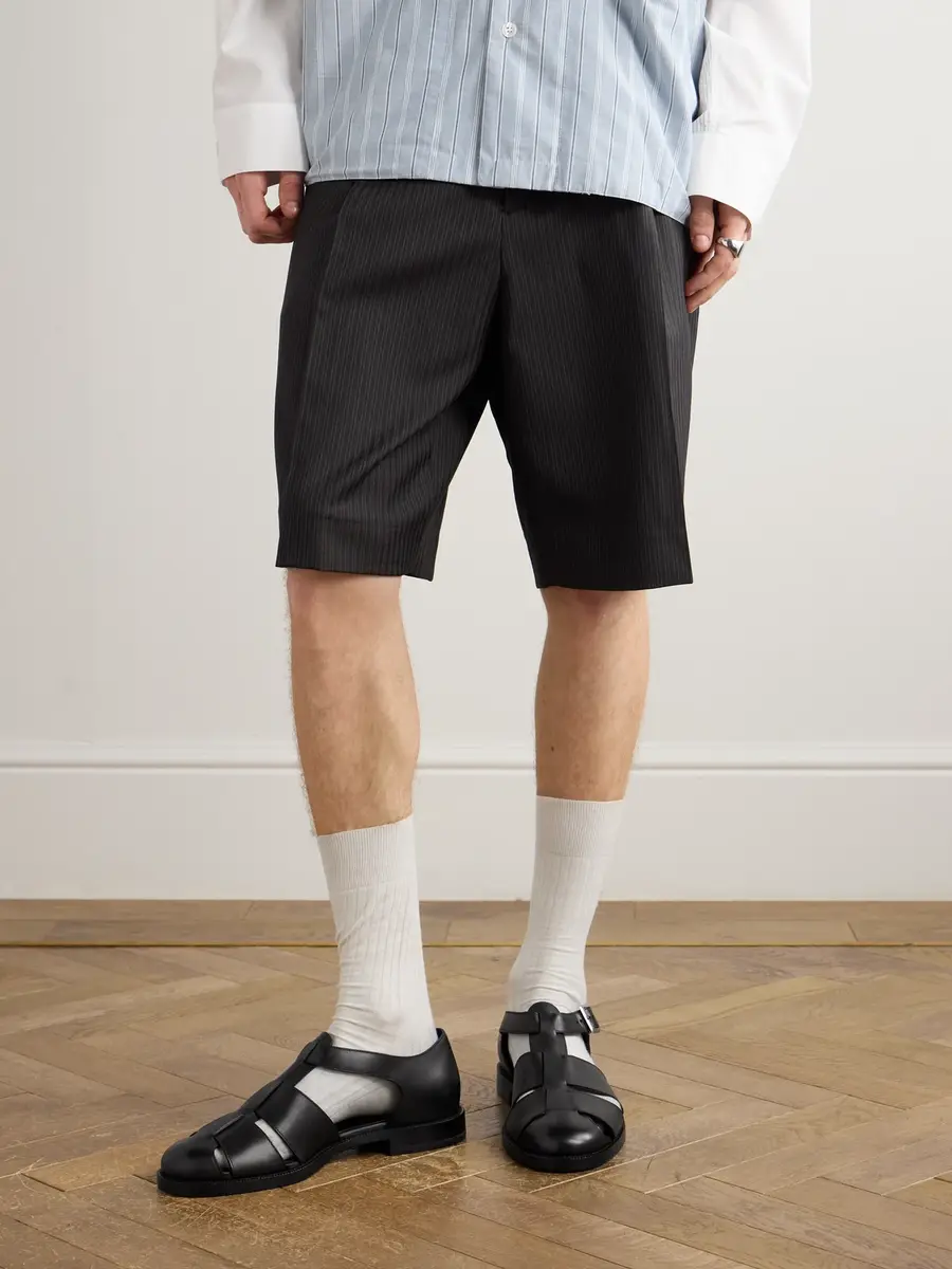 J.M. Weston Leather Sandals - Men | Thumbnail 2