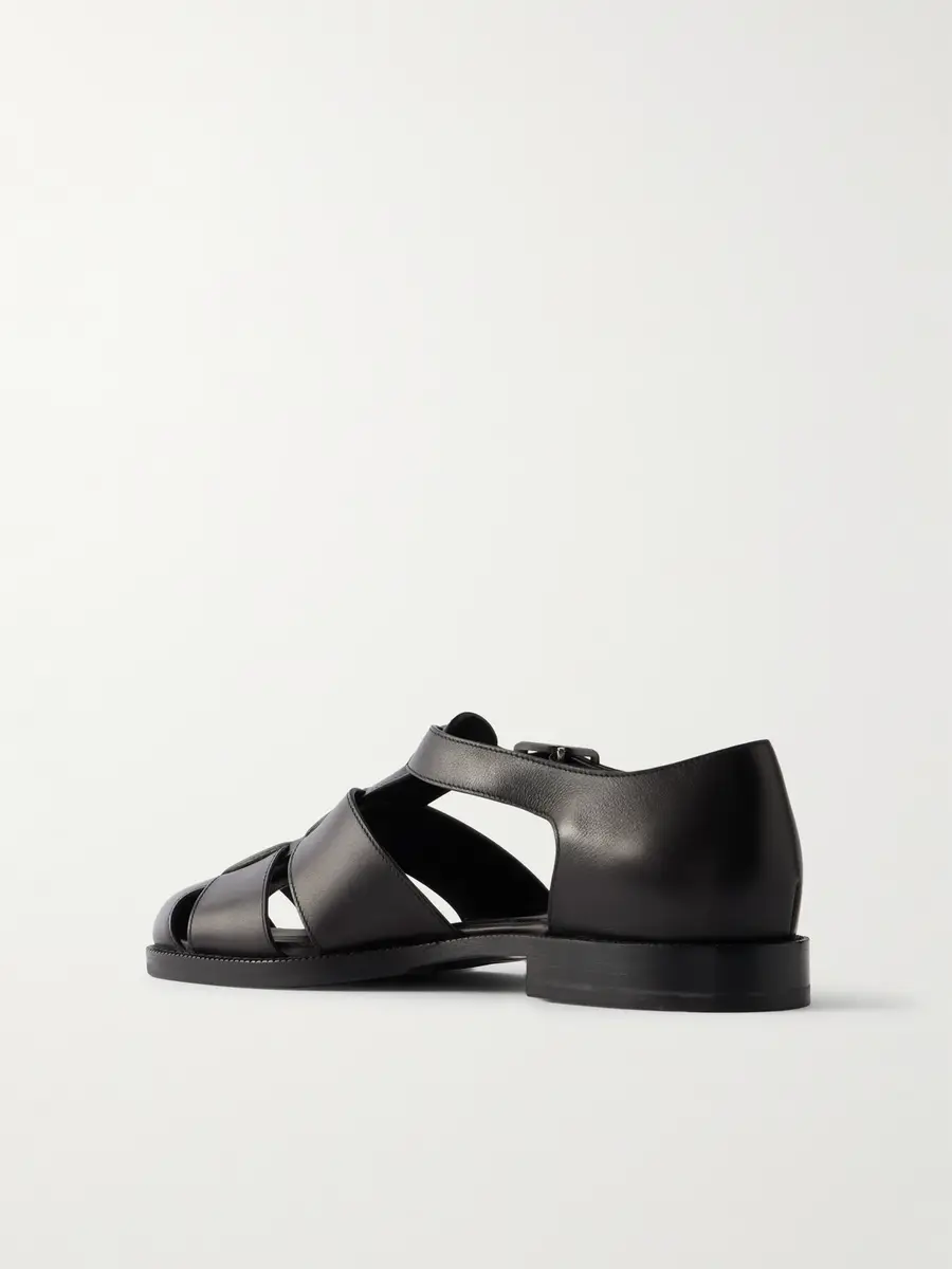J.M. Weston Leather Sandals - Men | Thumbnail 4