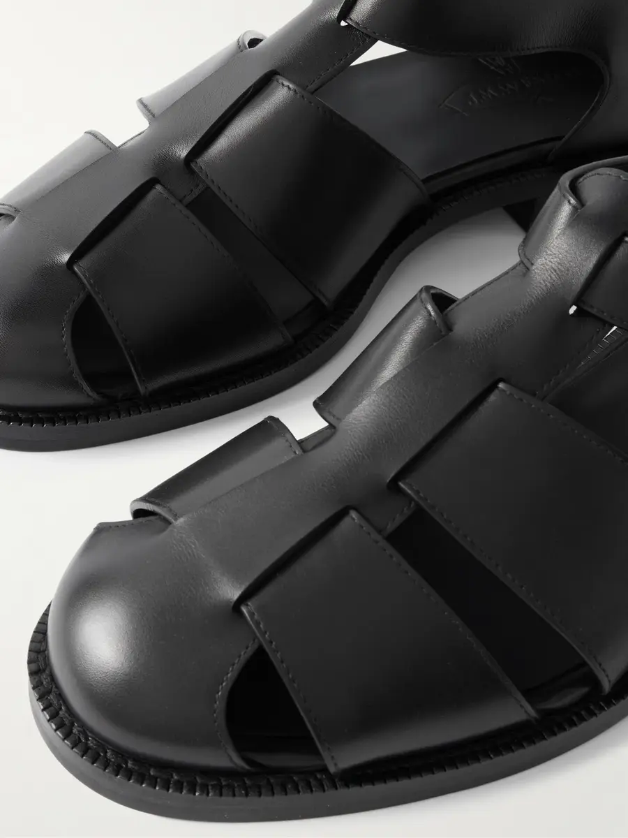 J.M. Weston Leather Sandals - Men | Thumbnail 5