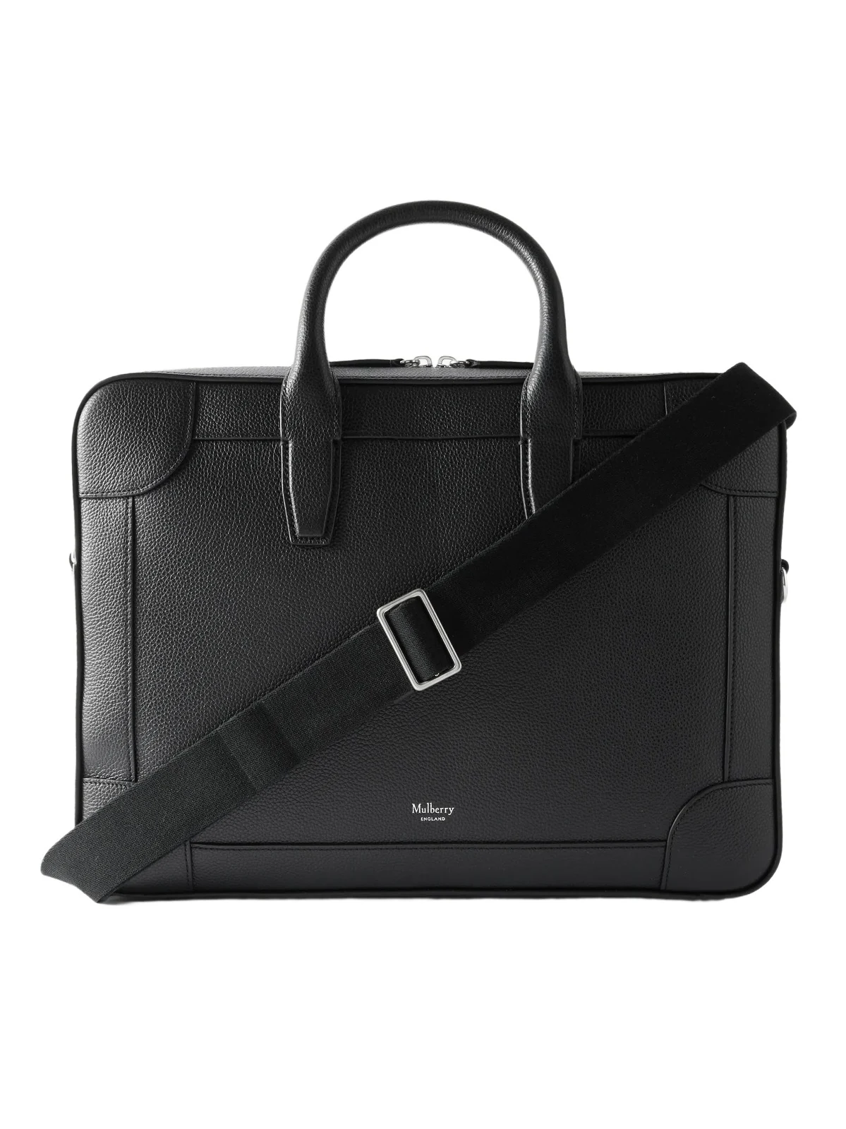Belgrace Full-Grain Leather Briefcase - Men
