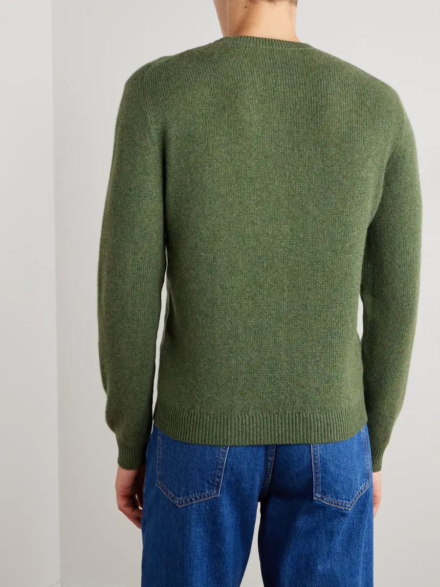 Loro Piana Fobello Cashmere Sweater - Men | Thumbnail 4 Loro Piana Fobello Cashmere Sweater - Men | Thumbnail 4