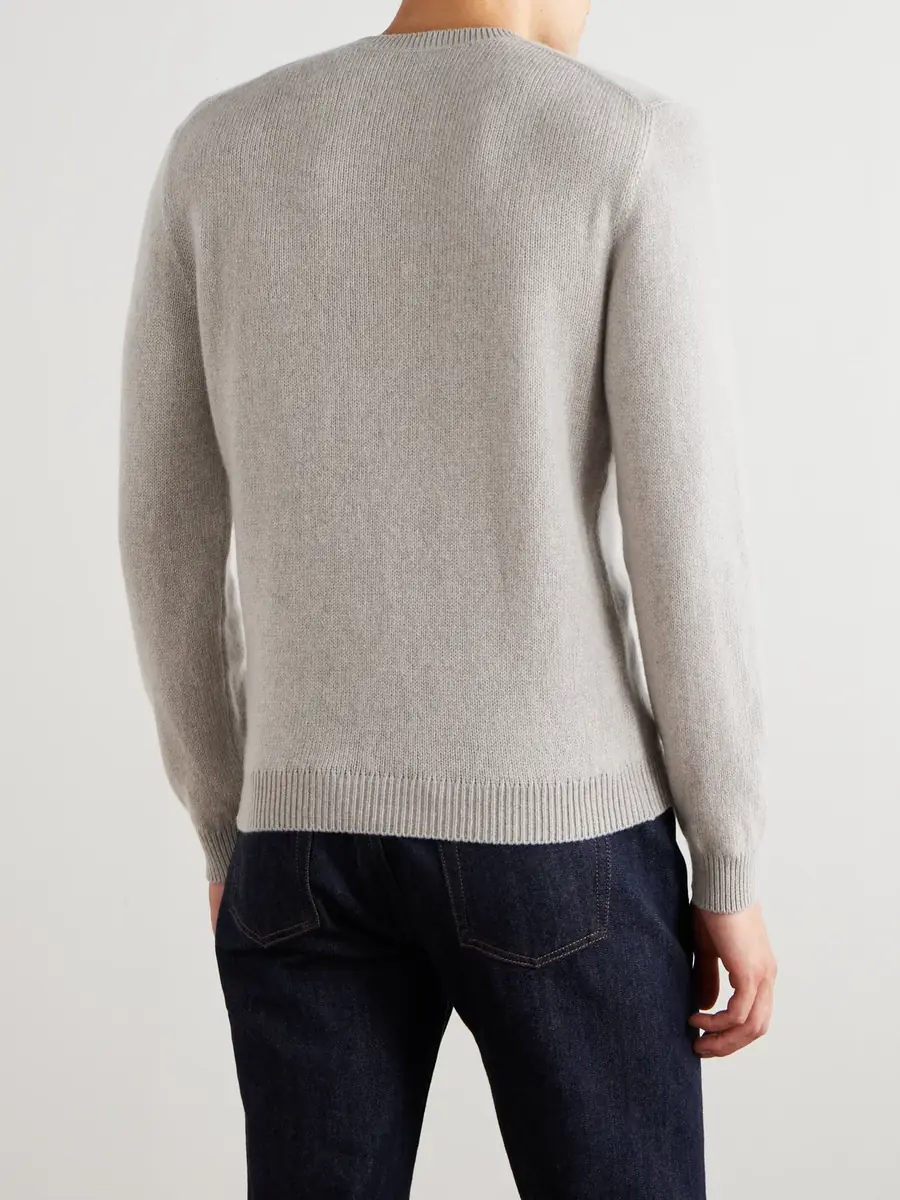 Loro Piana Fobello Cashmere Sweater - Men | Thumbnail 4 Loro Piana Fobello Cashmere Sweater - Men | Thumbnail 4