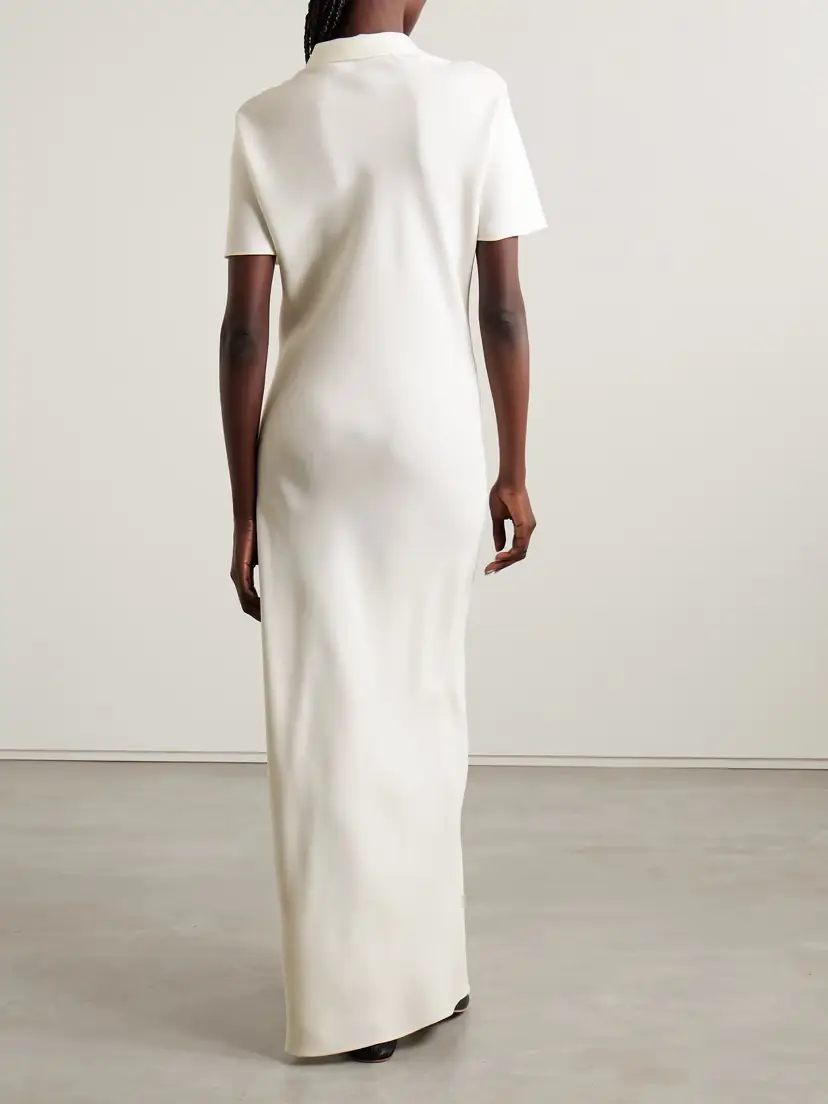 The Row Valenit Silk-crepe Maxi Dress | Thumbnail 2
