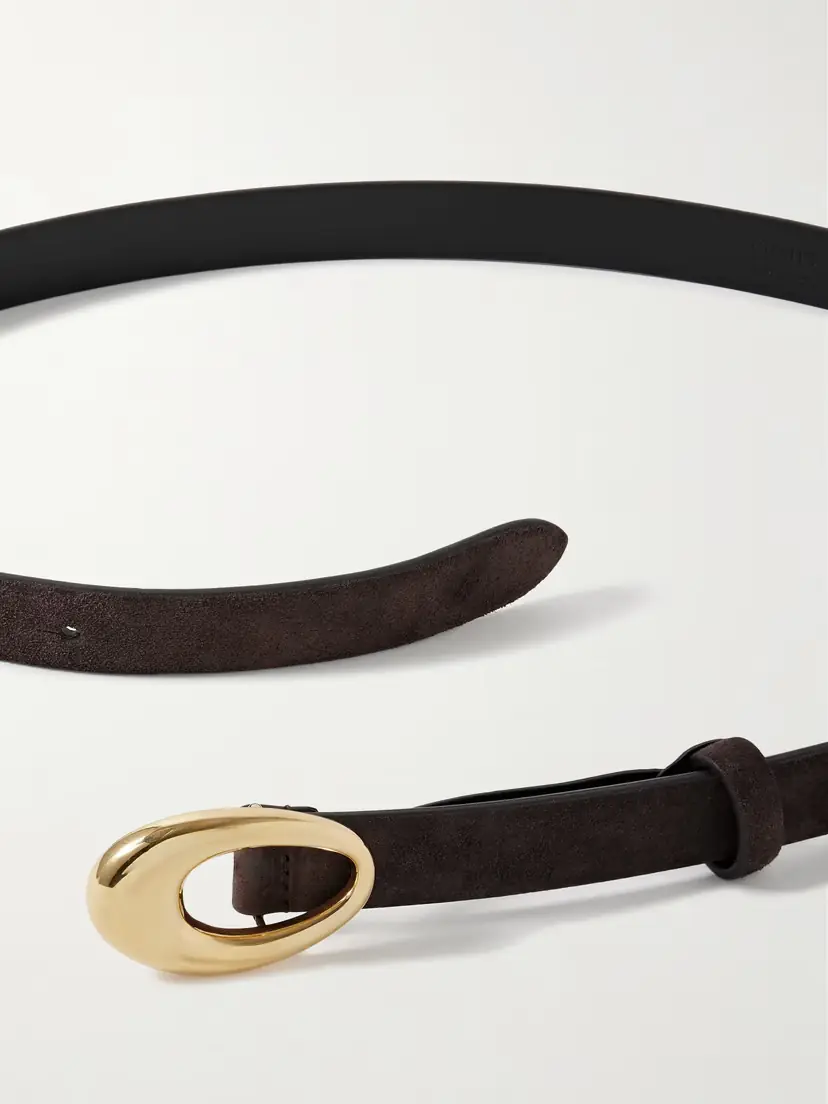 Khaite Olivia Suede Belt | Thumbnail 3