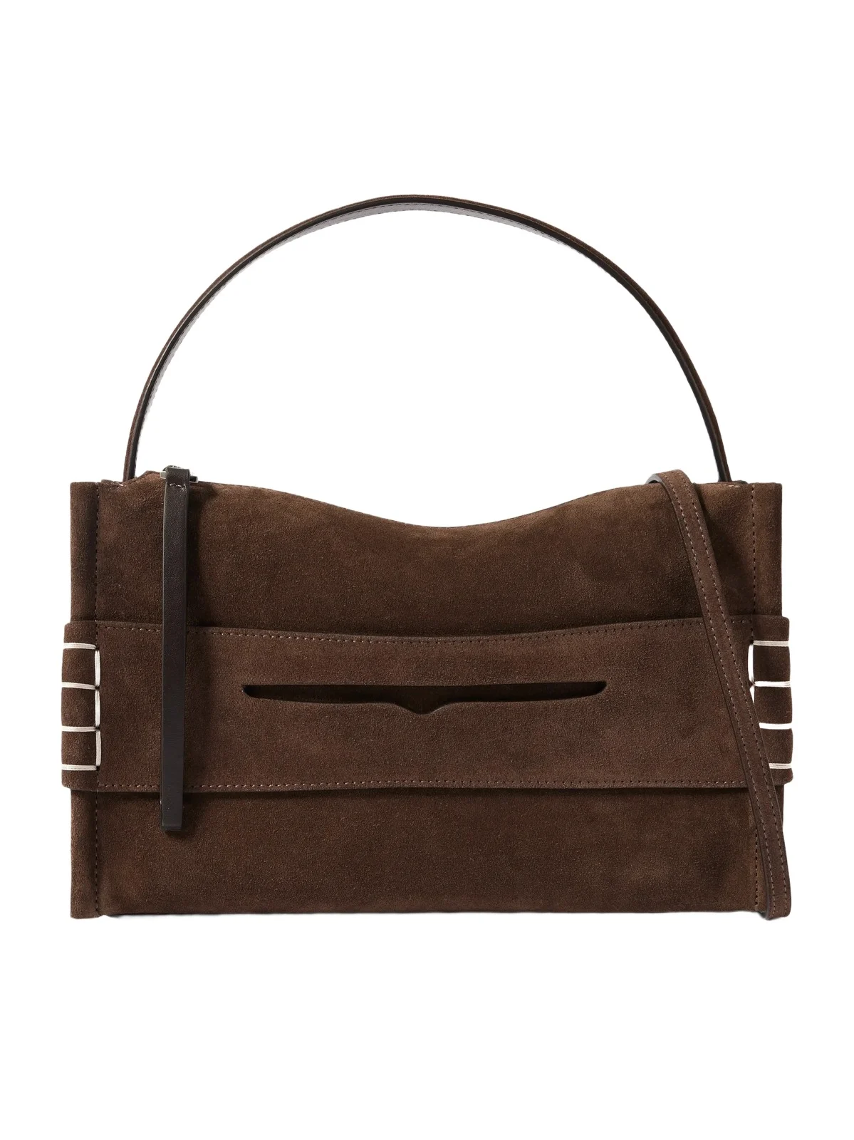 Loafer Suede Shoulder Bag Loafer Suede Shoulder Bag