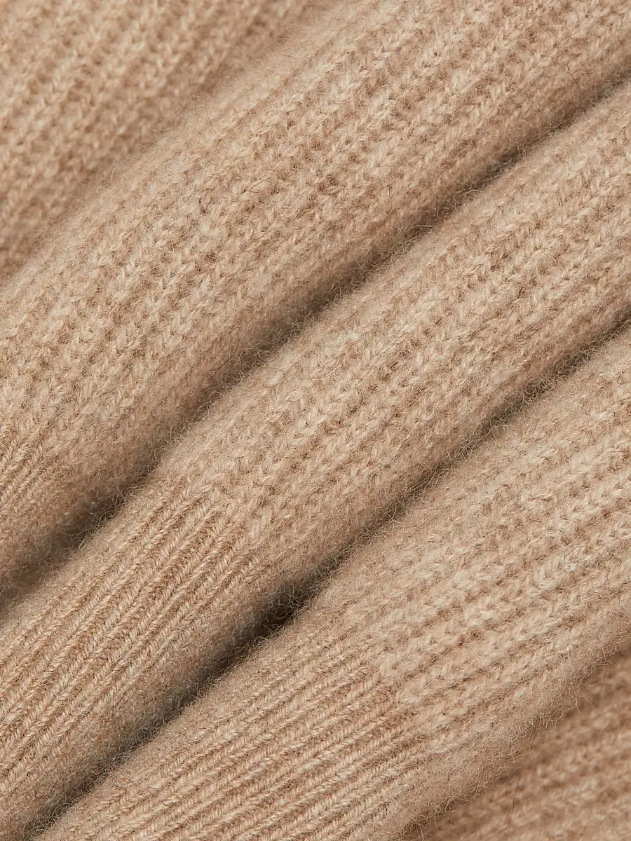 Guest in Residence Women's Rib-Knit Cashmere Vest - Taupe | Thumbnail 7 Guest in Residence Women's Rib-Knit Cashmere Vest - Taupe | Thumbnail 7
