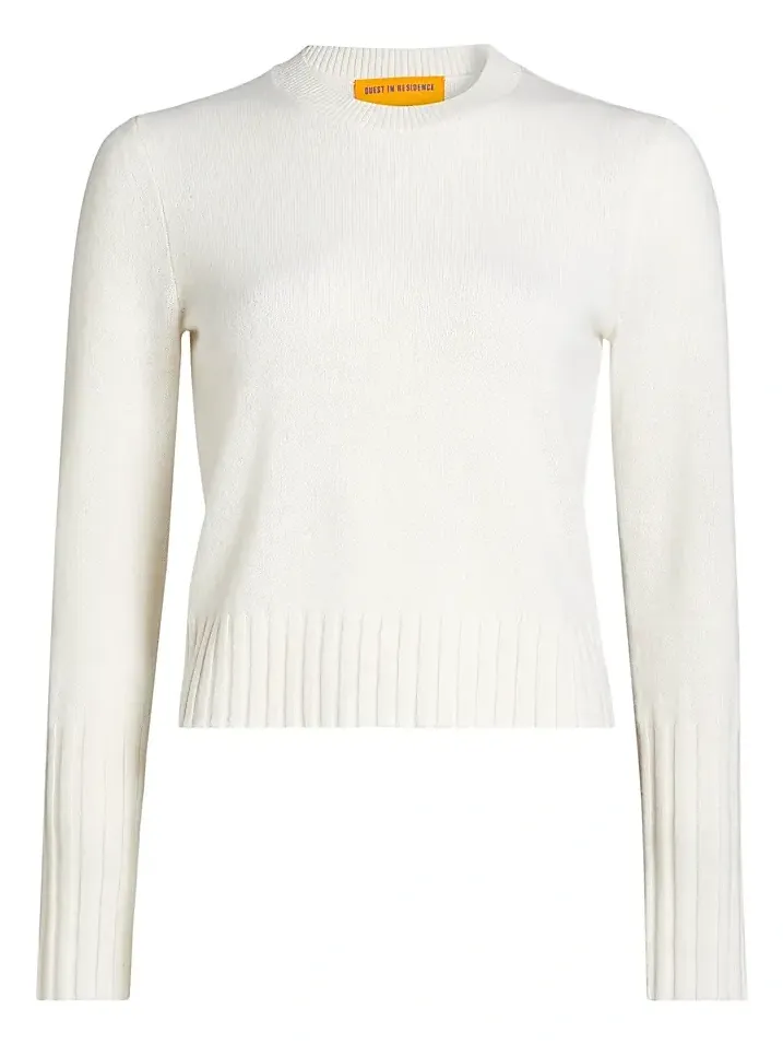 Women's Shrunken Cashmere Sweater Women's Shrunken Cashmere Sweater