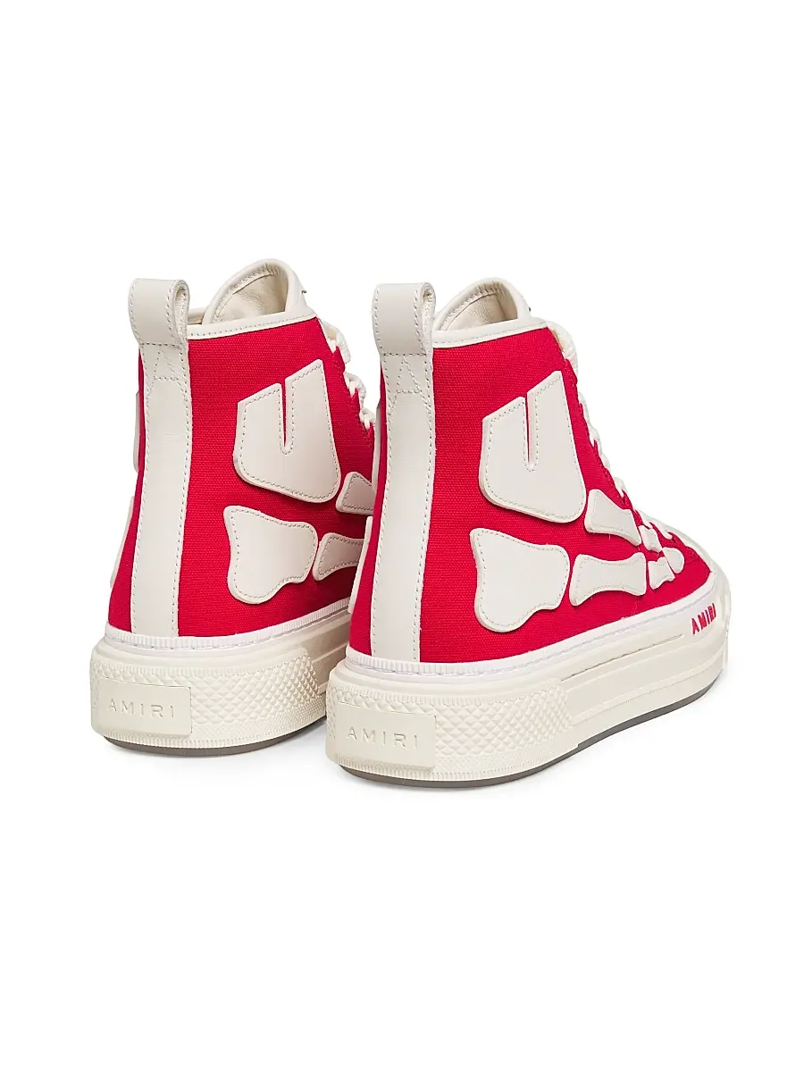 AMIRI Men's Skel Court High-Top Sneakers | Thumbnail 3