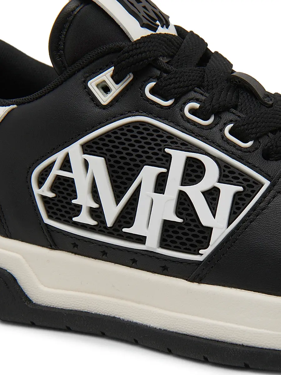 AMIRI Women's Leather Logo Platform Sneakers | Thumbnail 5