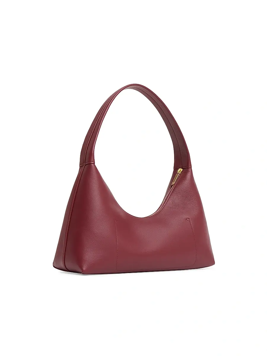 Mansur Gavriel Women's Candy Leather Baguette - Oxblood | Thumbnail 3 Mansur Gavriel Women's Candy Leather Baguette - Oxblood | Thumbnail 3
