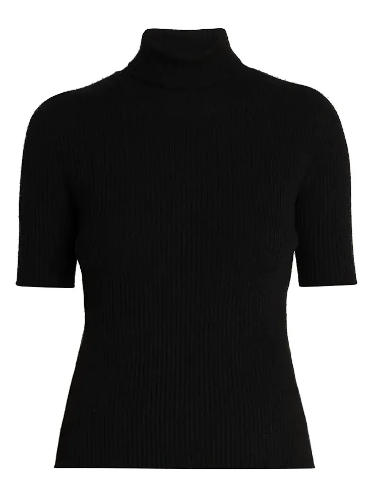Women's Mock Turtleneck Knit Top