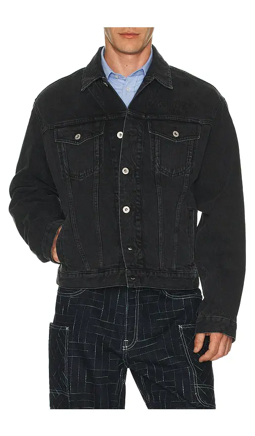 Kenzo Boke Flower Trucker Jacket | Image 1 Kenzo Boke Flower Trucker Jacket | Image 1