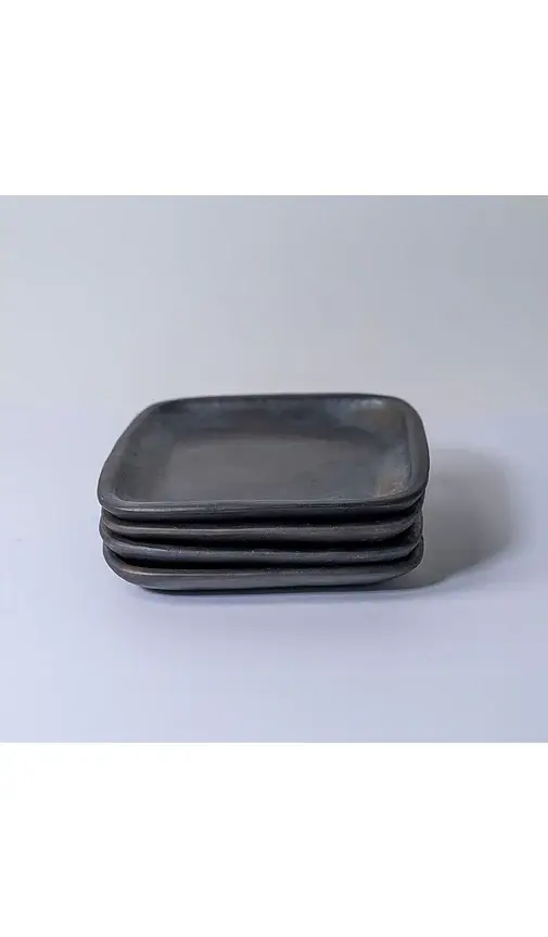 Verve Culture Set Of 4 Longpi Small Plate | Thumbnail 2 Verve Culture Set Of 4 Longpi Small Plate | Thumbnail 2
