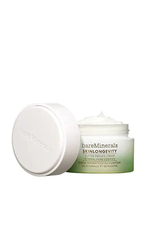 bareMinerals SKINLONGEVITY Butter Drench Hydrating Moisturizer with Peptides | Image 1 bareMinerals SKINLONGEVITY Butter Drench Hydrating Moisturizer with Peptides | Image 1