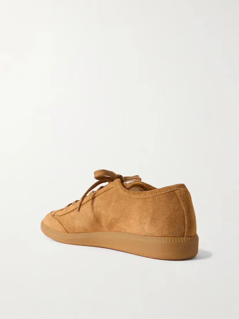 Isabel Marant Klyce Leather-trimmed Suede Sneakers | Thumbnail 3