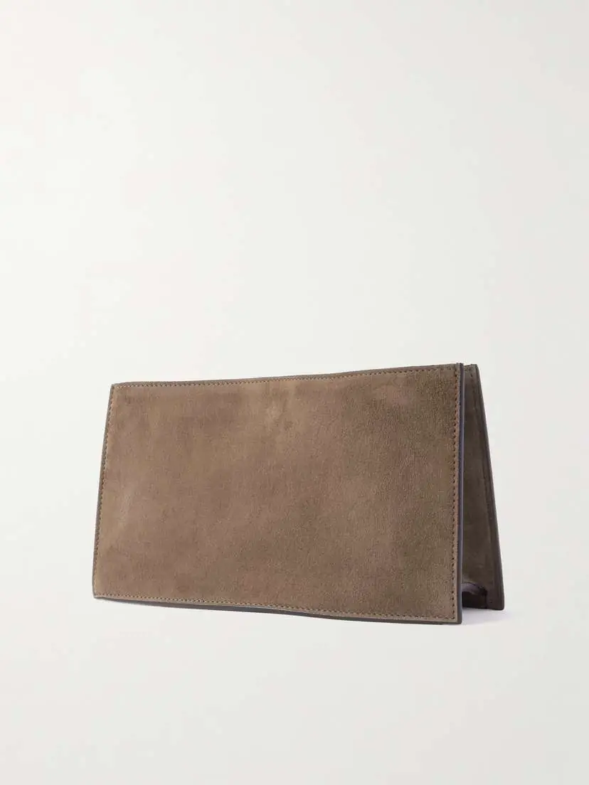 Métier Ease 28 Suede Clutch | Thumbnail 3 Métier Ease 28 Suede Clutch | Thumbnail 3