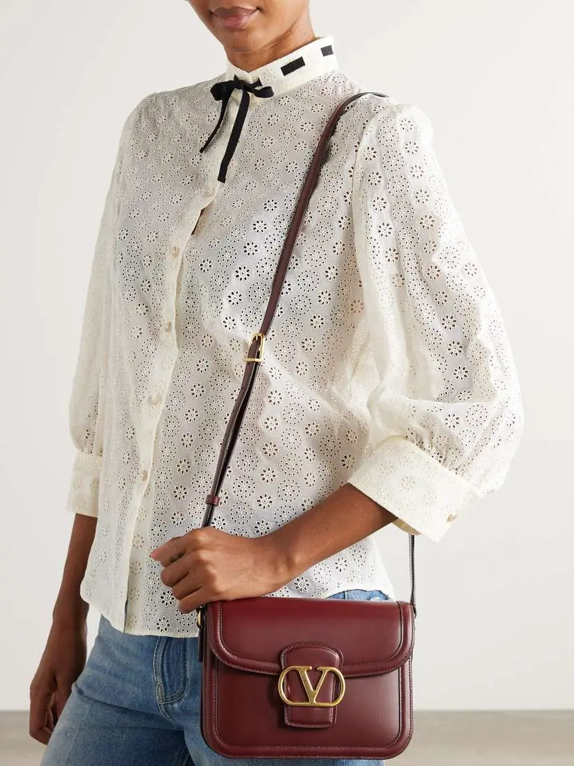 Valentino Garavani 9to5 Small Leather Shoulder Bag | Thumbnail 2 Valentino Garavani 9to5 Small Leather Shoulder Bag | Thumbnail 2