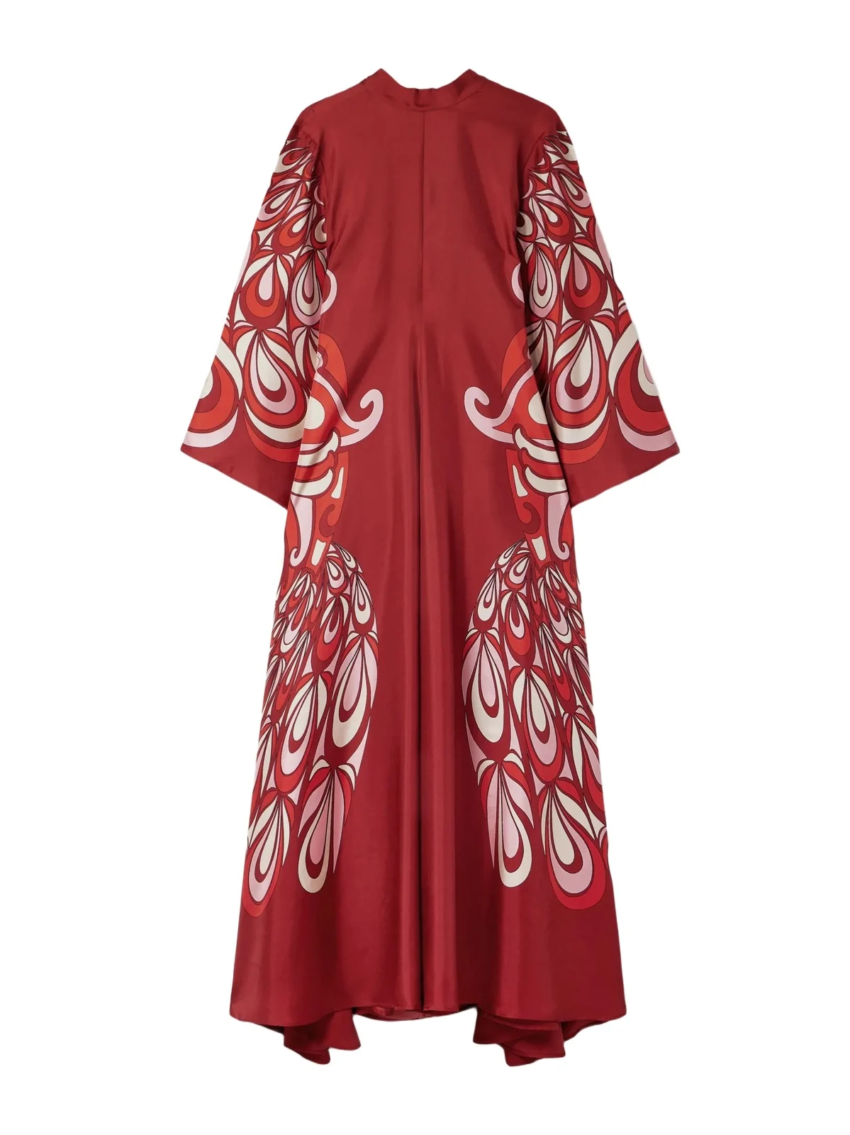 Icon Magnifico Printed Silk-twill Maxi Dress