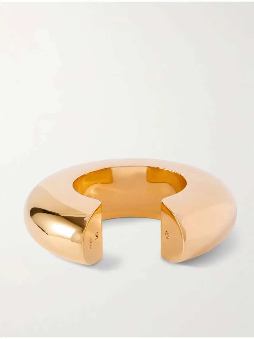 Alaïa Bumper Gold-tone Cuff | Thumbnail 3