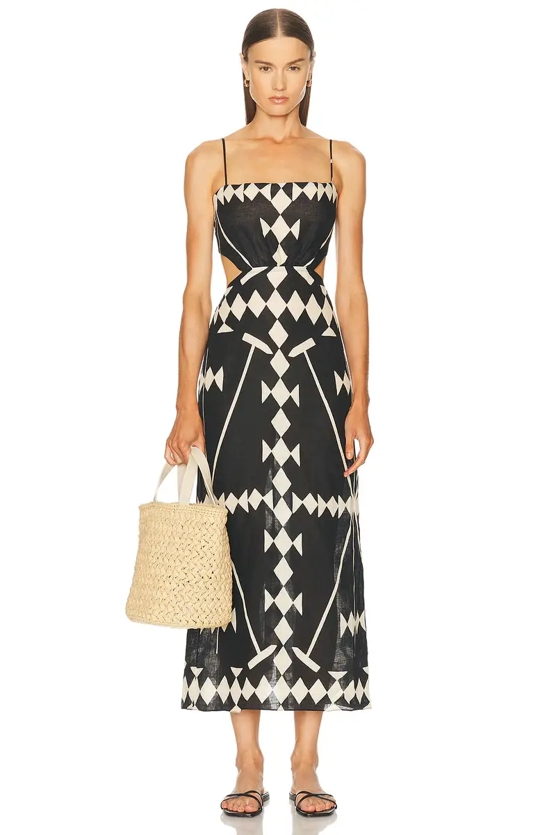 Johanna Ortiz Tactile Winds Ankle Dress | Image 1 Johanna Ortiz Tactile Winds Ankle Dress | Image 1