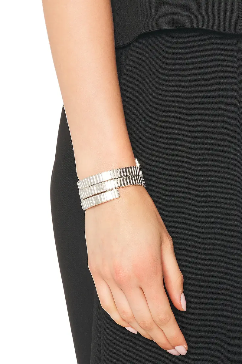 Roxanne Assoulin Flat Cobra Triple Wrap Bracelet | Thumbnail 4