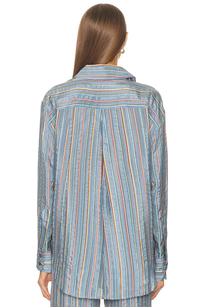 The Elder Statesman Striped Big Shirt | Thumbnail 3 The Elder Statesman Striped Big Shirt | Thumbnail 3