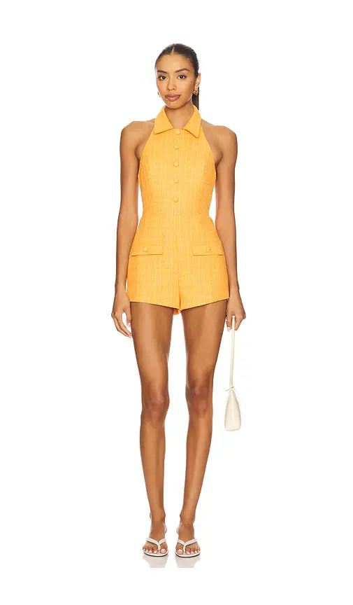 Amanda Uprichard Archer Playsuit | Image 1 Amanda Uprichard Archer Playsuit | Image 1
