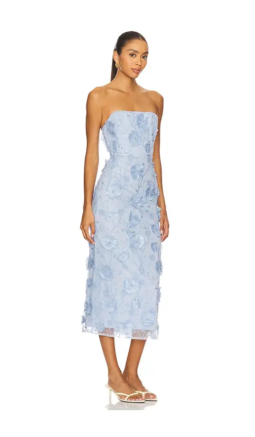 Lovers and Friends Blume Midi Dress | Thumbnail 2 Lovers and Friends Blume Midi Dress | Thumbnail 2