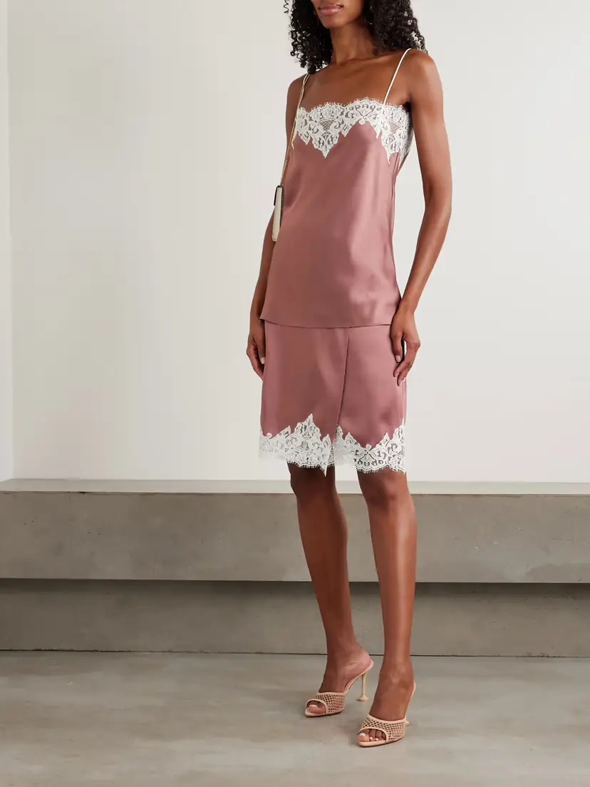 Stella McCartney Lace-trimmed Satin Camisole | Thumbnail 2