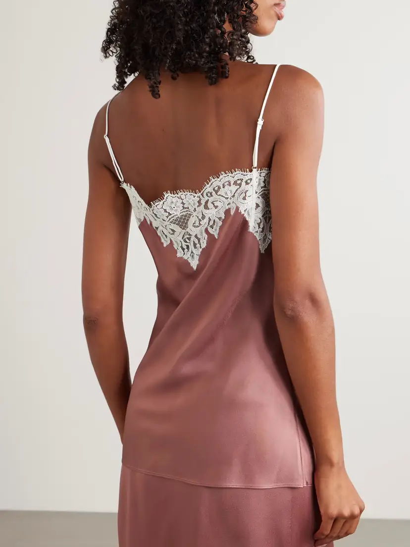Stella McCartney Lace-trimmed Satin Camisole | Thumbnail 3
