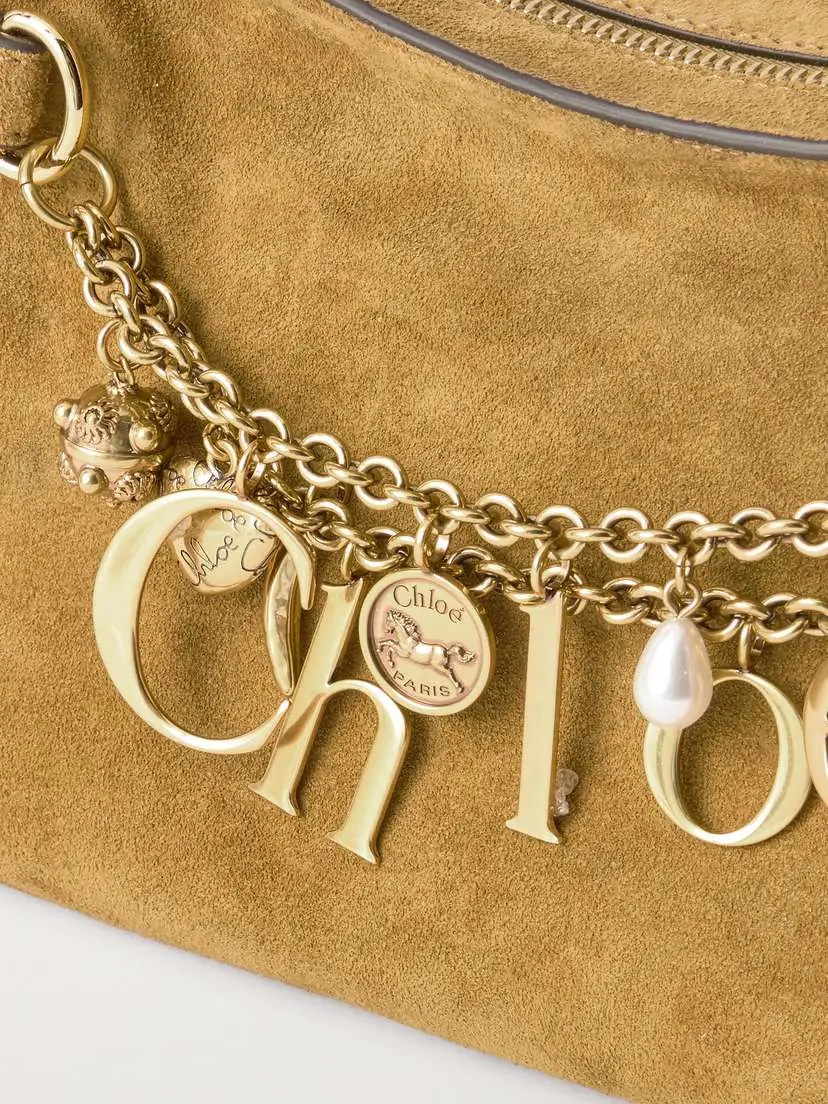 Chloé Embellished Suede Shoulder Bag | Thumbnail 4 Chloé Embellished Suede Shoulder Bag | Thumbnail 4