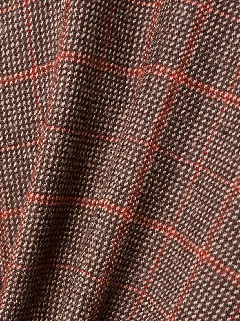 Chloé Double-breasted Checked Wool Coat | Thumbnail 5 Chloé Double-breasted Checked Wool Coat | Thumbnail 5
