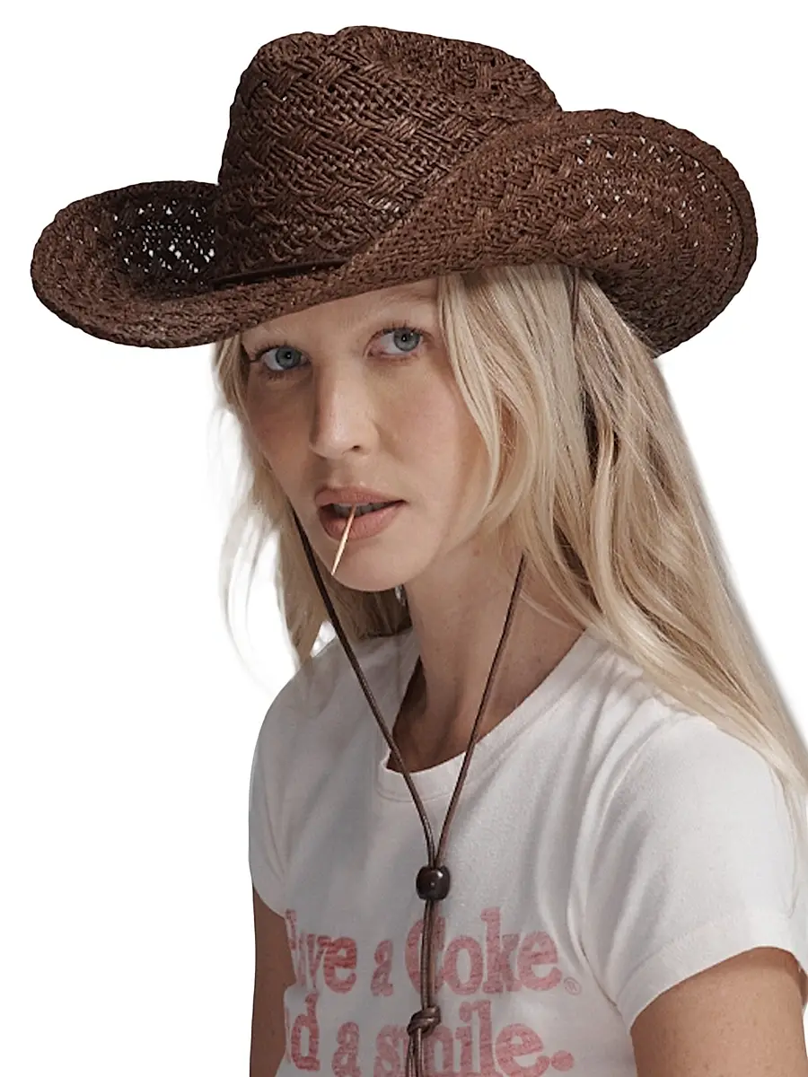 Lack of color Women's X Phoenix Woven Paper Cowboy Hat | Thumbnail 2 Lack of color Women's X Phoenix Woven Paper Cowboy Hat | Thumbnail 2