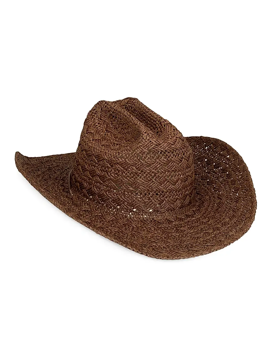 Lack of color Women's X Phoenix Woven Paper Cowboy Hat | Thumbnail 3 Lack of color Women's X Phoenix Woven Paper Cowboy Hat | Thumbnail 3