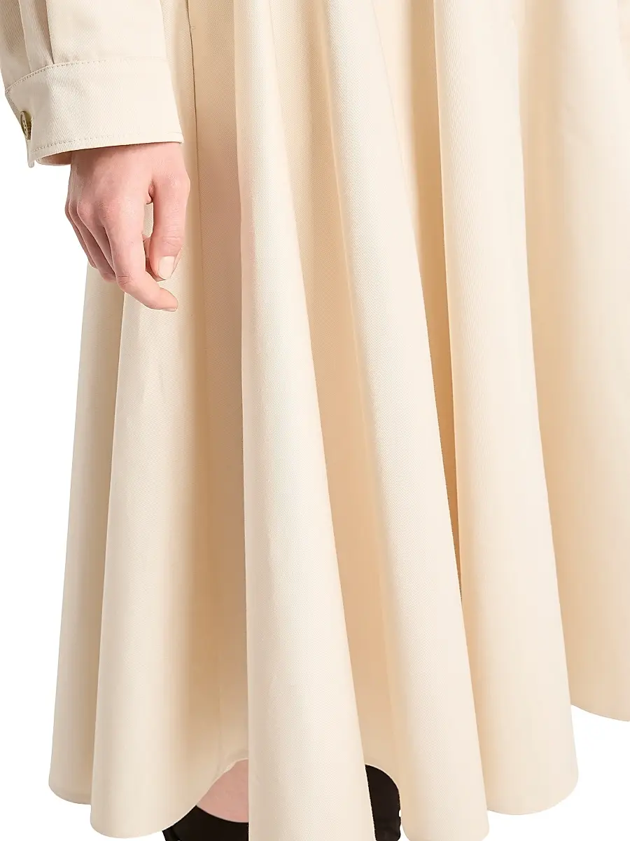 Prada Women's Chino Midi-Skirt | Thumbnail 4 Prada Women's Chino Midi-Skirt | Thumbnail 4