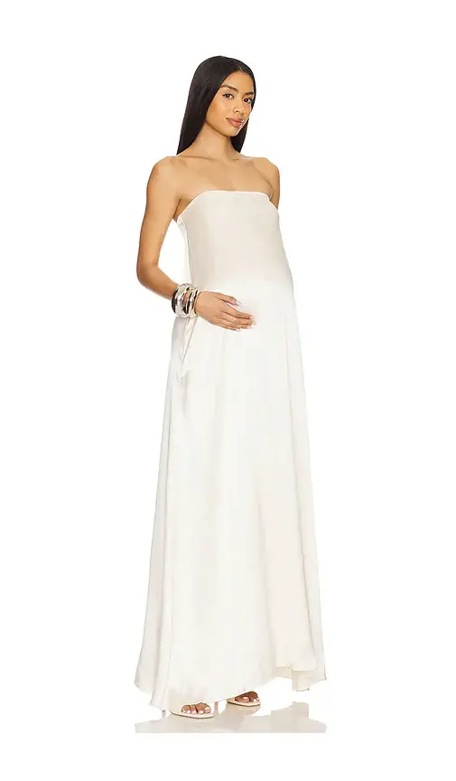 BUMPSUIT Brushed Satin Gown