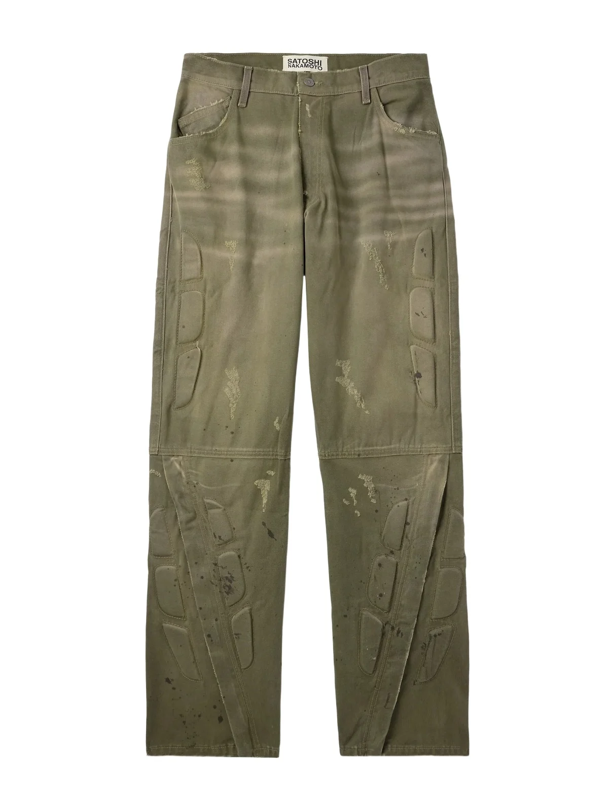 Enduro Straight-Leg Padded Distressed Jeans - Men Enduro Straight-Leg Padded Distressed Jeans - Men