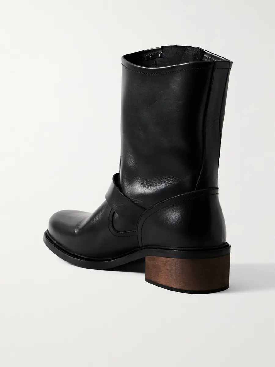 Enfants Riches Déprimés Engineer Buckled Leather Boots - Men | Thumbnail 4