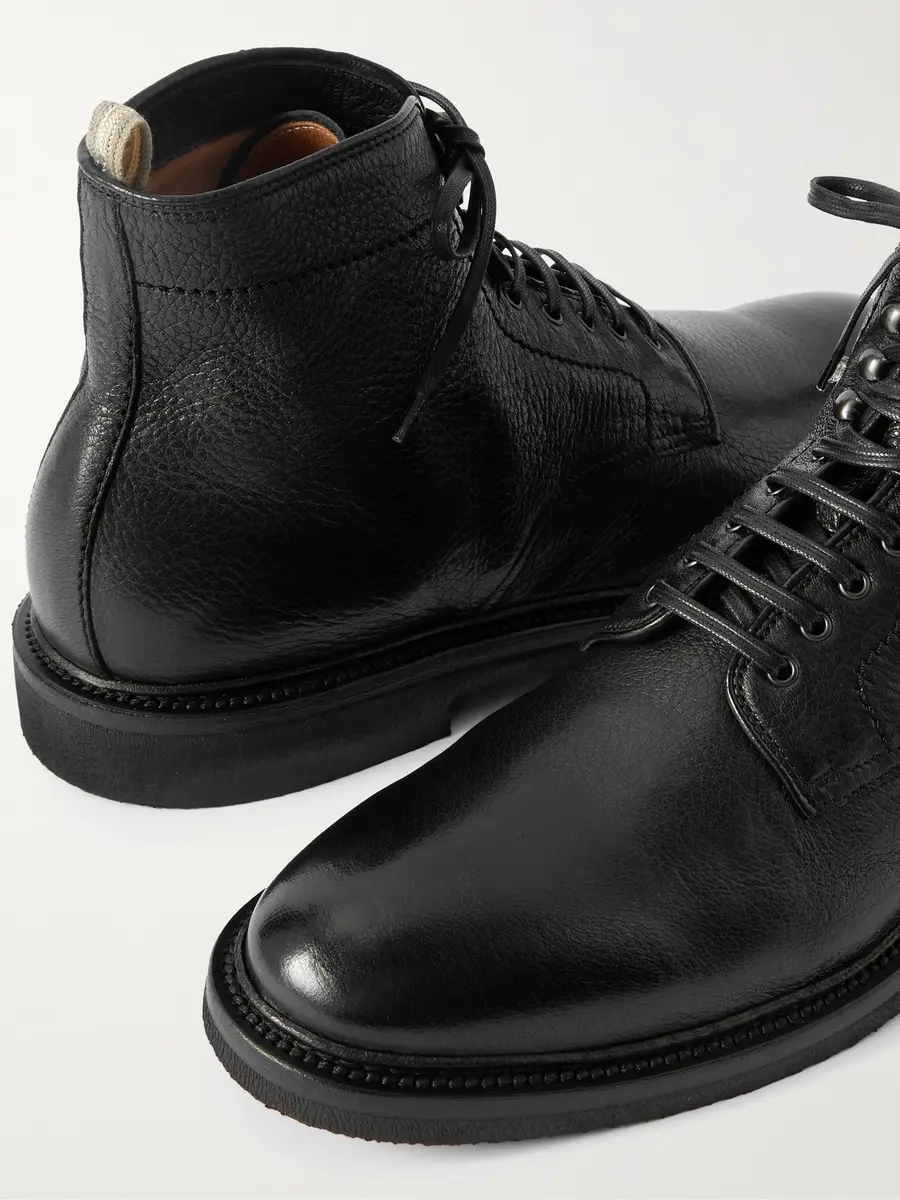 Officine Creative Hopkins 203 Flexi Full-Grain Deerskin Boots - Men | Thumbnail 5 Officine Creative Hopkins 203 Flexi Full-Grain Deerskin Boots - Men | Thumbnail 5