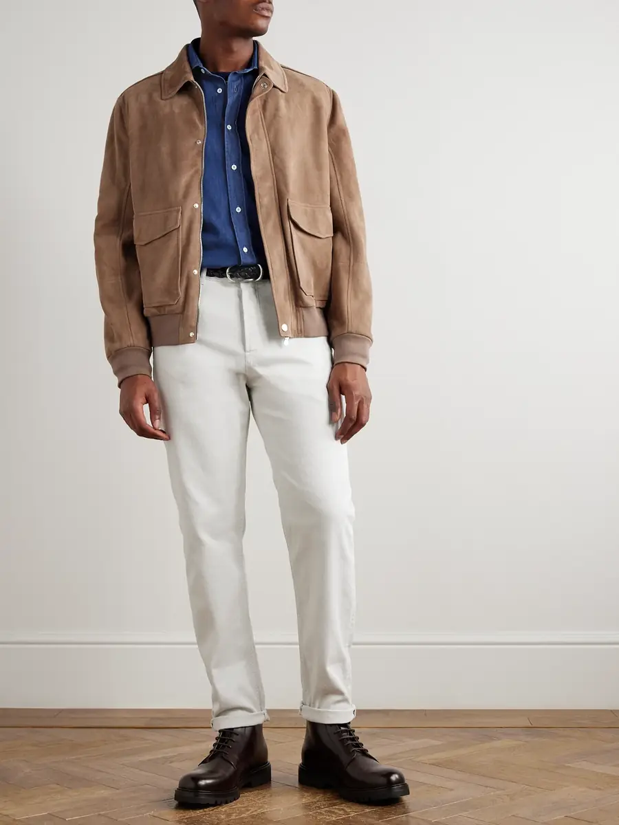 Brunello Cucinelli lim-Fit Cutaway-Collar Cotton Shirt - Men | Thumbnail 2 Brunello Cucinelli lim-Fit Cutaway-Collar Cotton Shirt - Men | Thumbnail 2