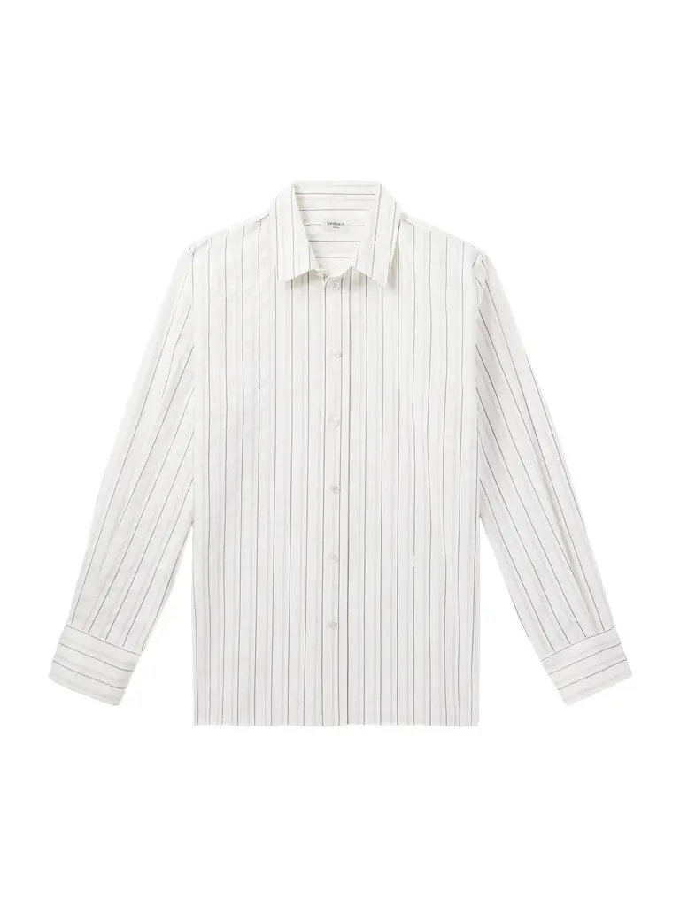 Striped Cotton Shirt - Men